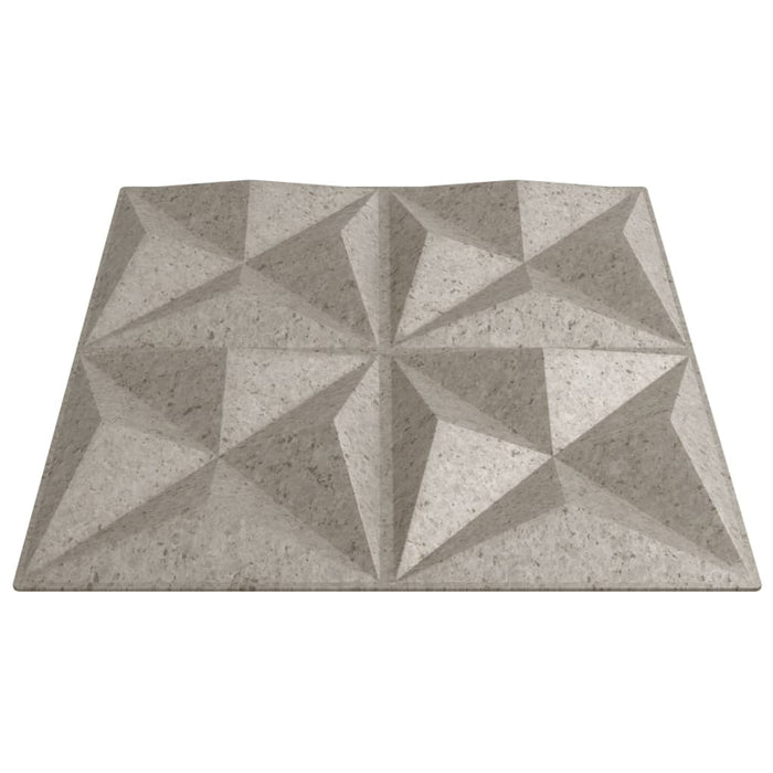 Wall Panels 48 pcs Beton 50x50 cm XPS 12 m² Origami