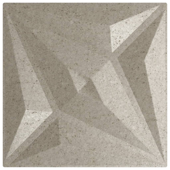 Wall Panels 12 pcs Beton 50x50 cm XPS 3 m² Star