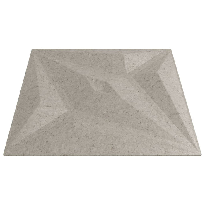 Wall Panels 12 pcs Beton 50x50 cm XPS 3 m² Star