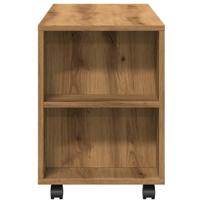 Тумба под телевизор на колесах Artisan Oak 102x34,5x43 см Инженерная древесина