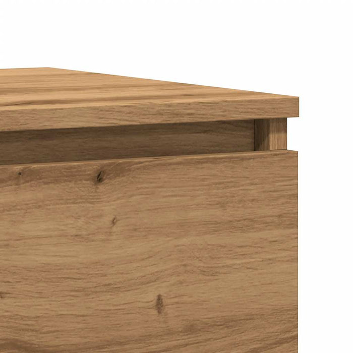 Bedside Cabinets 2 pcs Artisan Oak 50x40x43.5 cm Engineered Wood