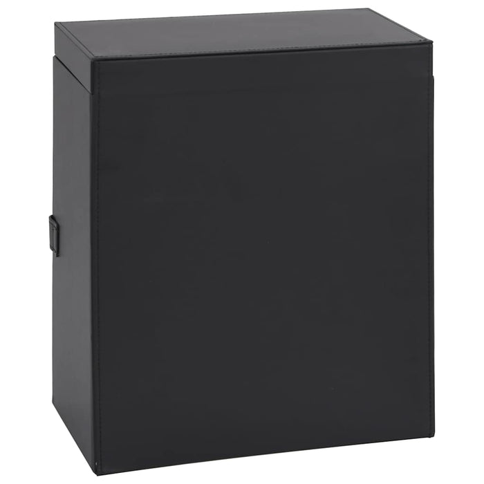 Jewellery Box 6-Layer with Mirror Lockable Black