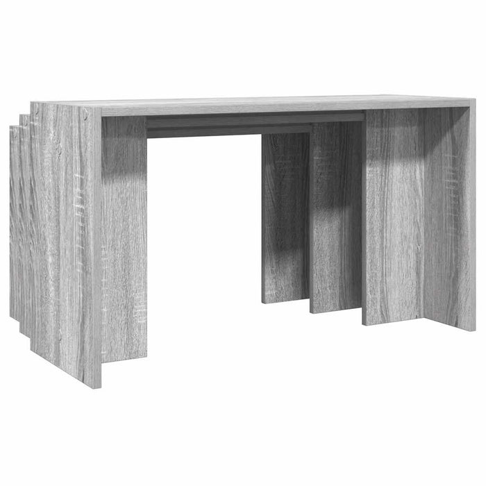 Nesting Tables 3 pcs Grey Sonoma Engineered Wood