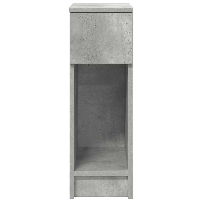 Нощни шкафчета с чекмедже 2 бр Concrete Grey 20x36x60 см