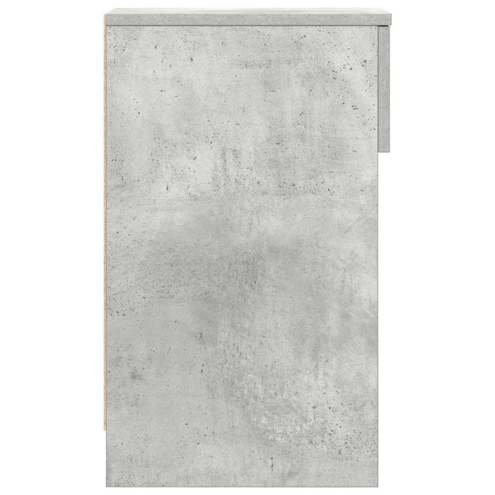 Нощни шкафчета с чекмедже 2 бр Concrete Grey 20x36x60 см