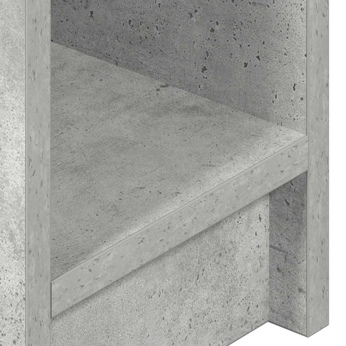 Нощни шкафчета с чекмедже 2 бр Concrete Grey 20x36x60 см