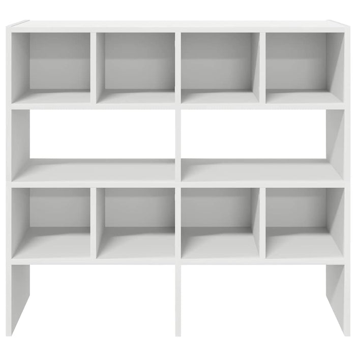 Shoe Racks 2 pcs Stackable White 89.5x30x40 cm