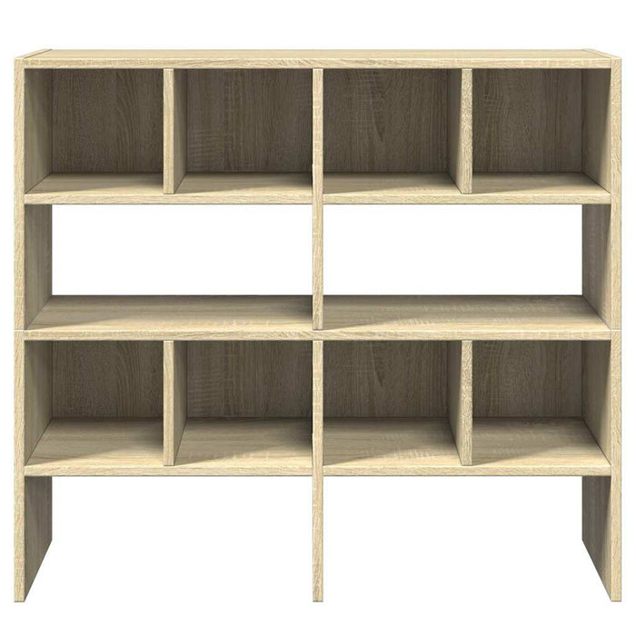 Shoe Racks 2 pcs Stackable Sonoma Oak 89.5x30x40 cm