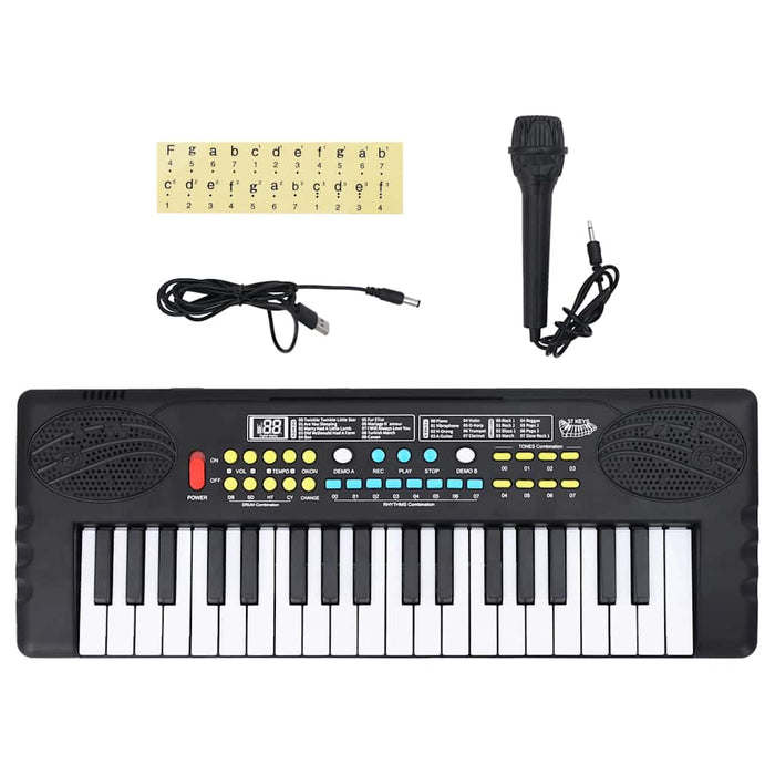 37 Keys Piano Electric Keyboard with Microphone for Kids