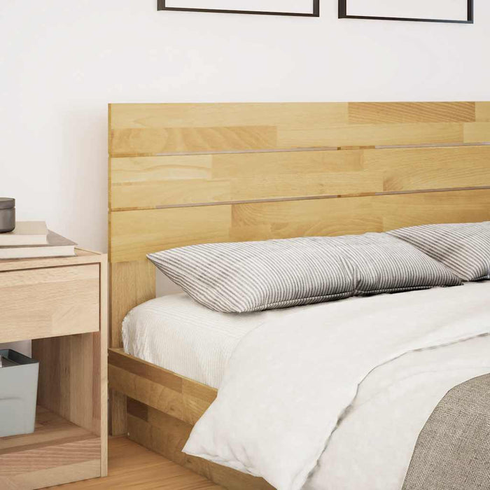 Headboard 135 cm Solid Wood Oak