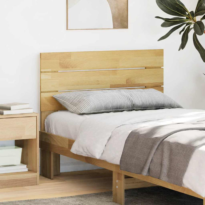 Headboard 80 cm Solid Wood Oak