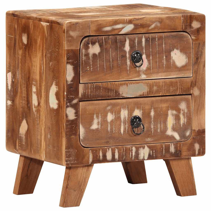 Bedside Cabinet 40x32x46 cm Solid Wood Reclaimed