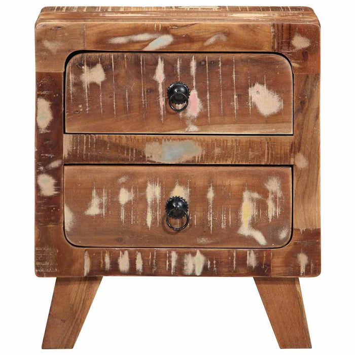 Bedside Cabinet 40x32x46 cm Solid Wood Reclaimed