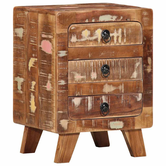 Bedside Cabinet 37x32x50 cm Solid Wood Reclaimed