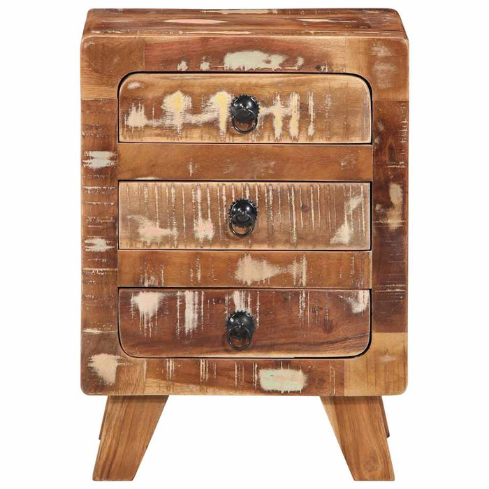 Bedside Cabinet 37x32x50 cm Solid Wood Reclaimed