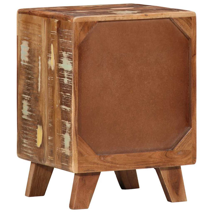 Bedside Cabinet 2 pcs 37x32x50 cm Solid Wood Reclaimed