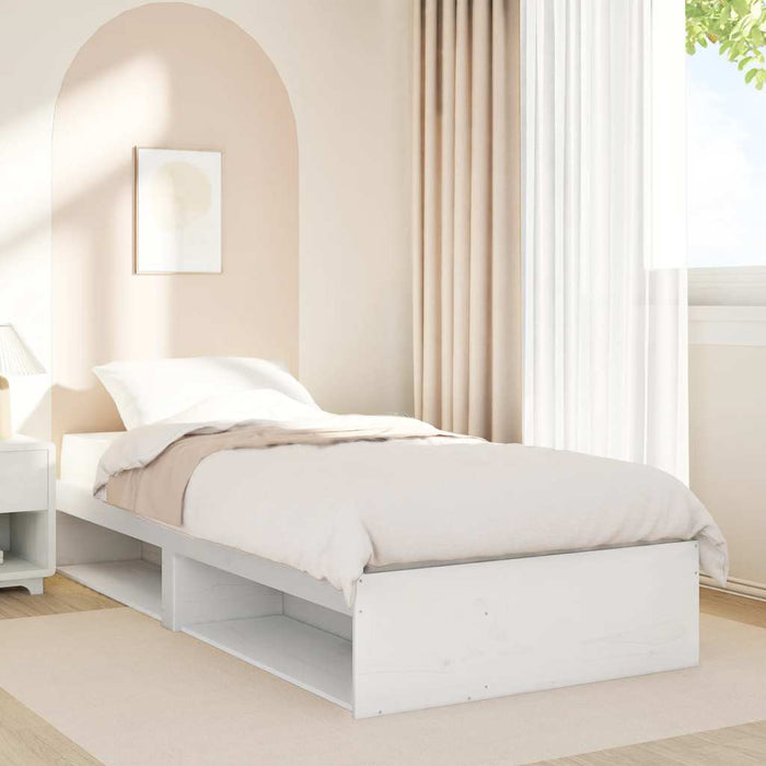 Day Bed without Mattress White 80x200 cm Solid Wood Pine