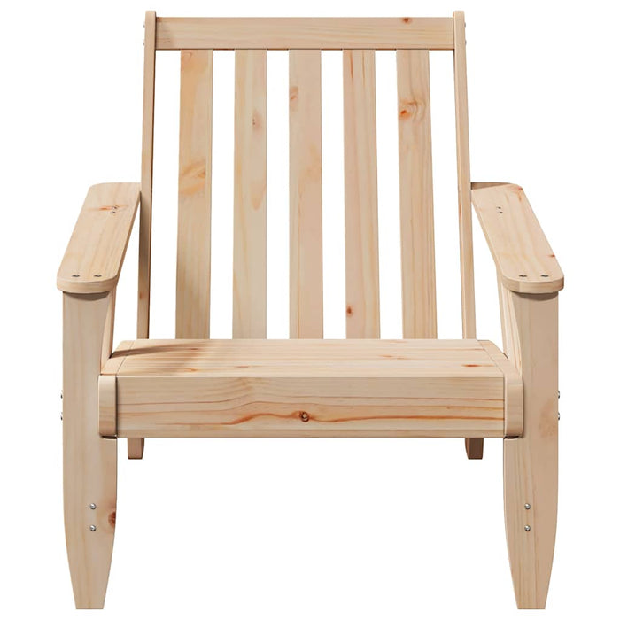 Scaun Adirondack De Gradina 75x77x77 cm Lemn Masivul Pin