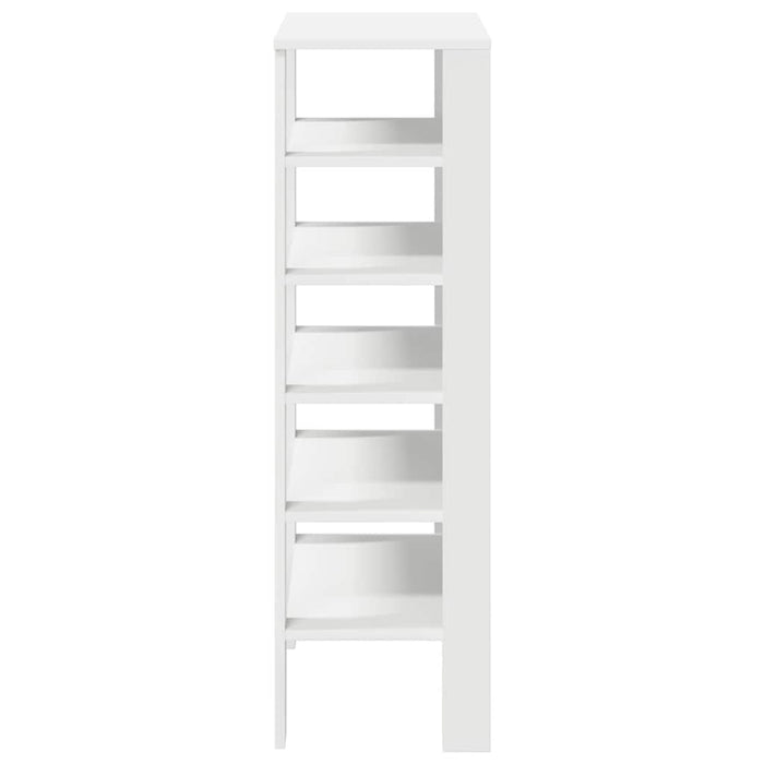 Shoe Rack White 61x32x105 cm Engineered Wood