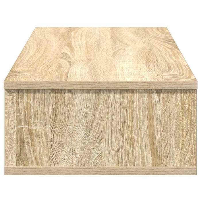 Настенная полка с ящиками Sonoma Oak 80x31x17 см Инженерное дерево