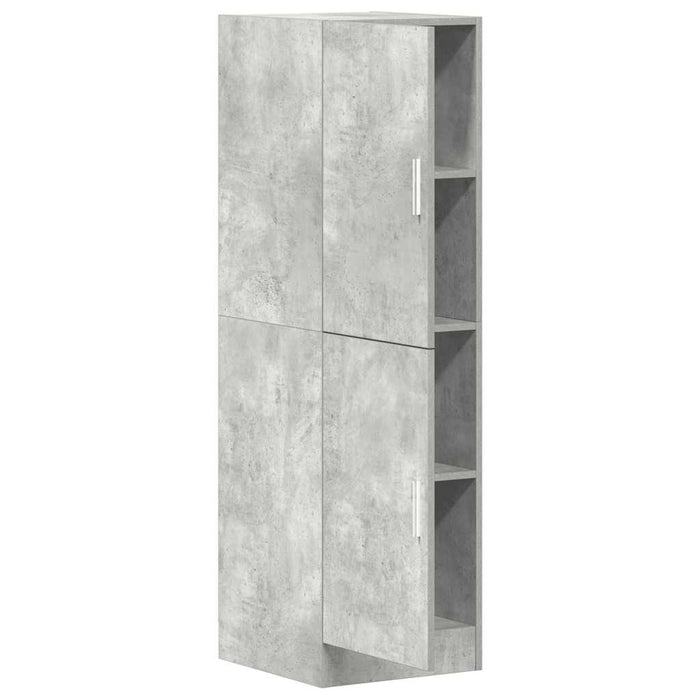 Кухненски шкаф Concrete Grey 38x41,5x131,5 cm Engineered Wood