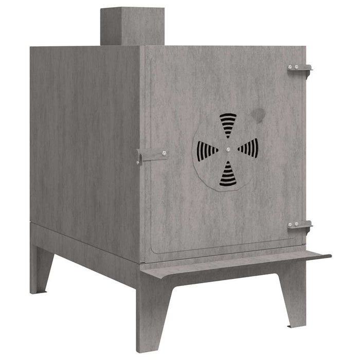 Camping Stove 35x50x60 cm Corten Steel