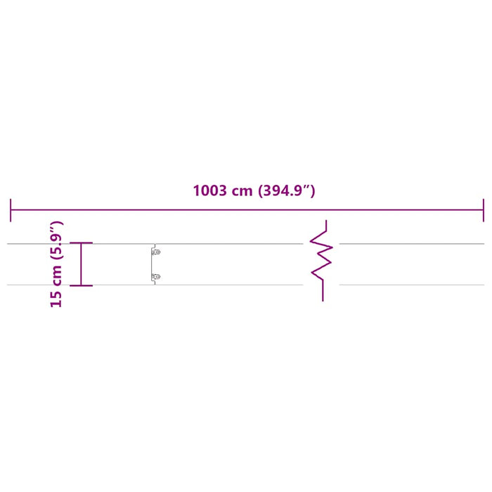 Borduri de gazon 10 buc 15x103 cm Otel inoxidabil