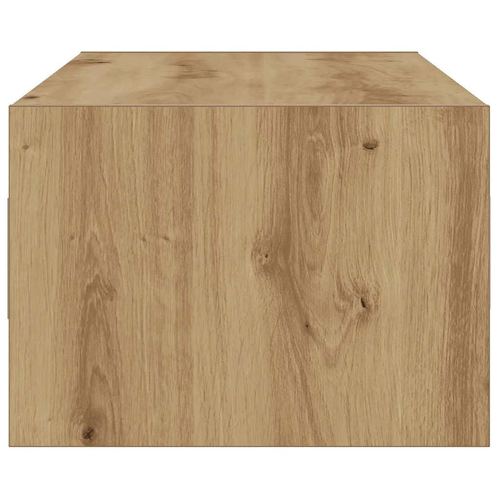 Тумба под телевизор со светодиодной подсветкой Artisan Oak 100X35.5x25 см