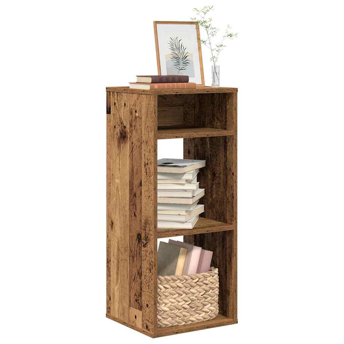 Book Cabinet Old Wood 34x31x80 cm Engineered Wood