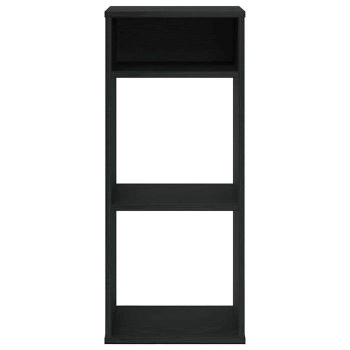 Book Cabinet Black 34x31x80 cm Engineered Wood