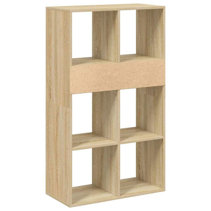 Book Cabinet Sonoma Oak 66x31x112 cm Engineered Wood