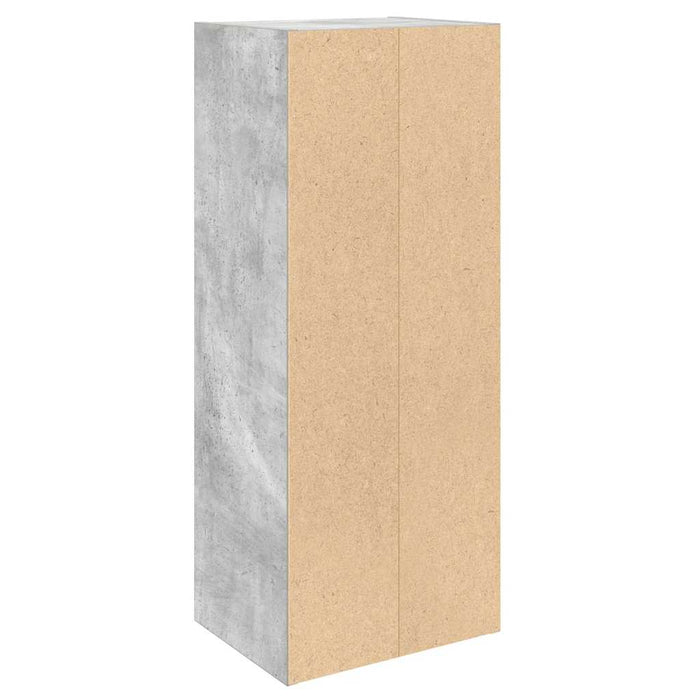 Bibliotecă Beton Gri 31x24x77 cm Lemn de inginerie