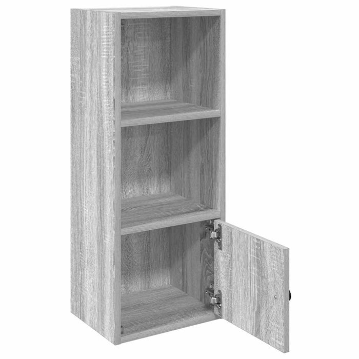 Bibliotecă Gri Sonoma 31x24x77 cm Lemn prelucrat