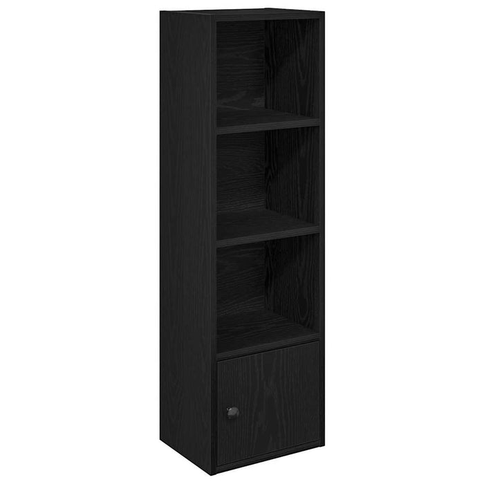 Bibliotecă Stejar Negru 31x24x102 cm Lemn de inginerie