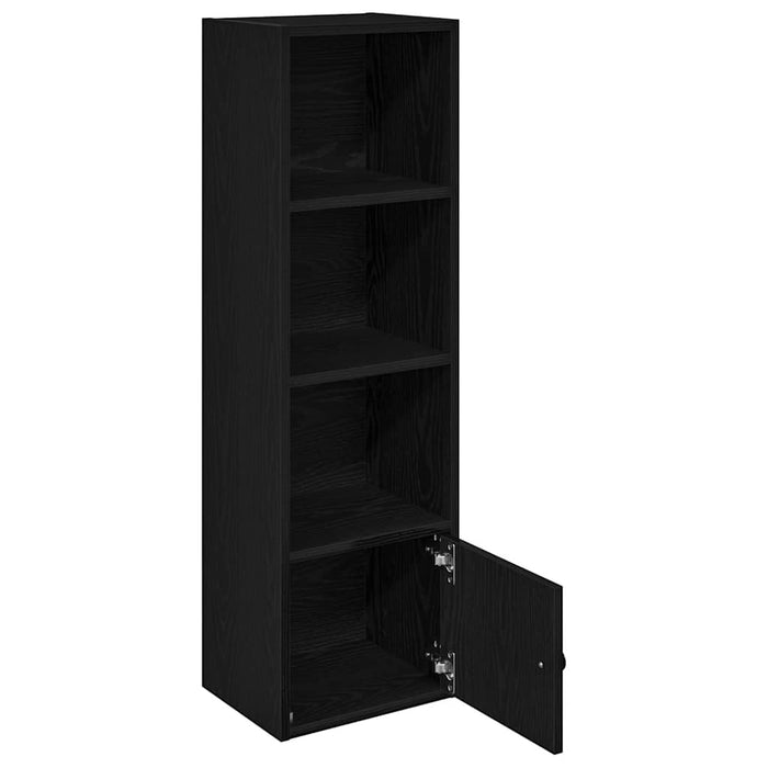 Bibliotecă Stejar Negru 31x24x102 cm Lemn de inginerie