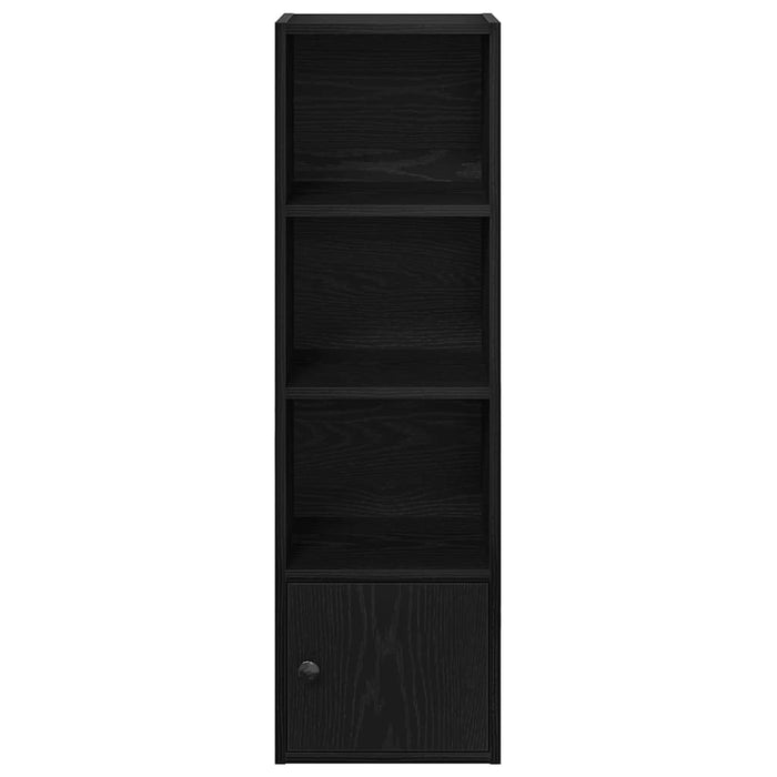 Bibliotecă Stejar Negru 31x24x102 cm Lemn de inginerie