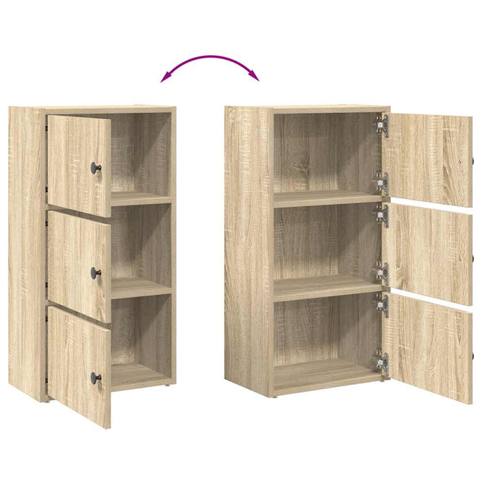 Bibliotecă Stejar Sonoma 40x24x77 cm Lemn prelucrat