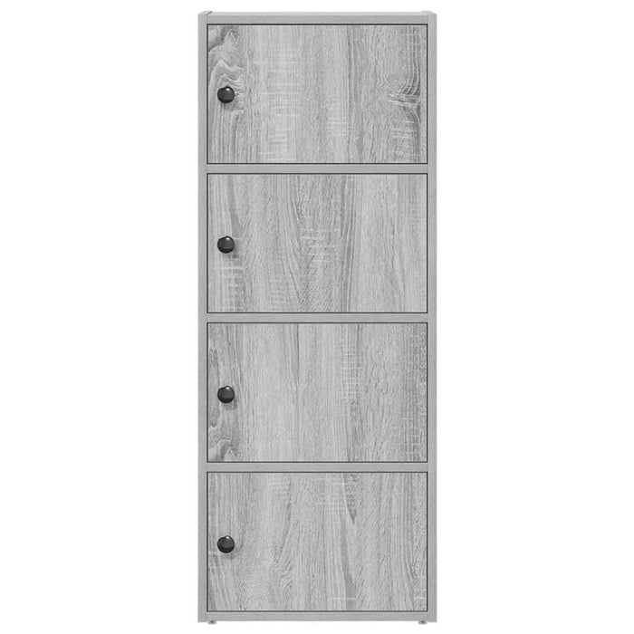 Bookcase Grey Sonoma 40x24x102 cm Engineered Wood