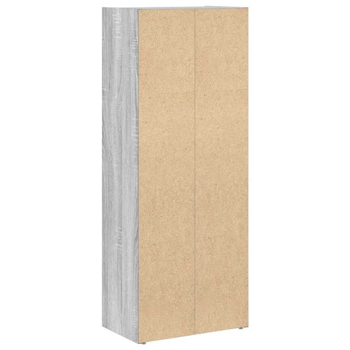 Bookcase Grey Sonoma 40x24x102 cm Engineered Wood