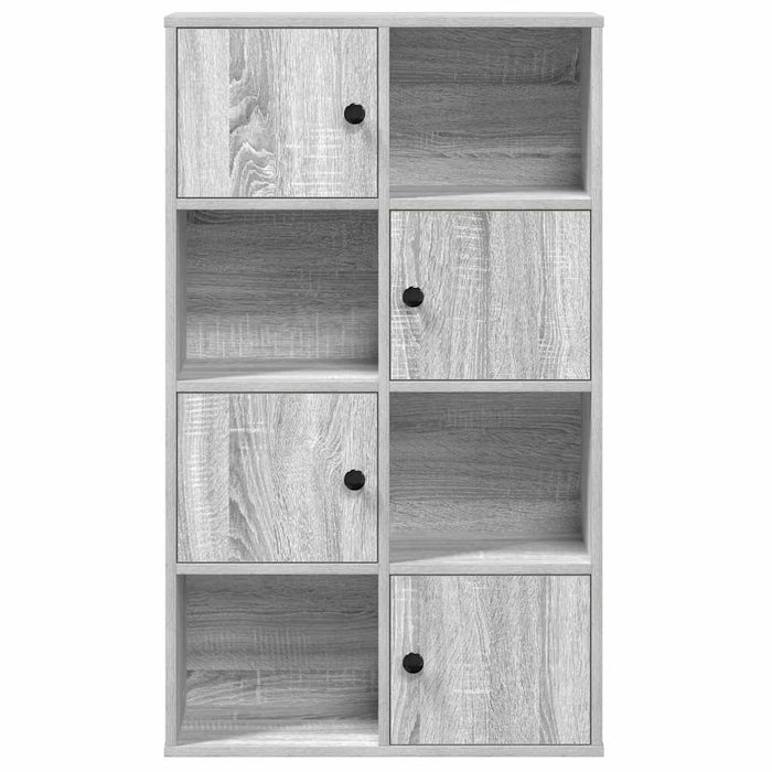 Bookcase Grey Sonoma 60x24x101.5 cm Engineered Wood