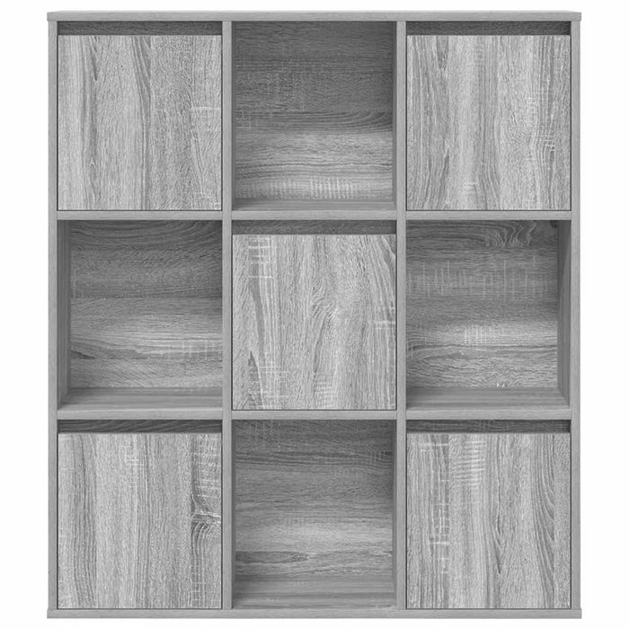 Етажерка за книги Grey Sonoma 89x24x101,5 cm Engineered Wood