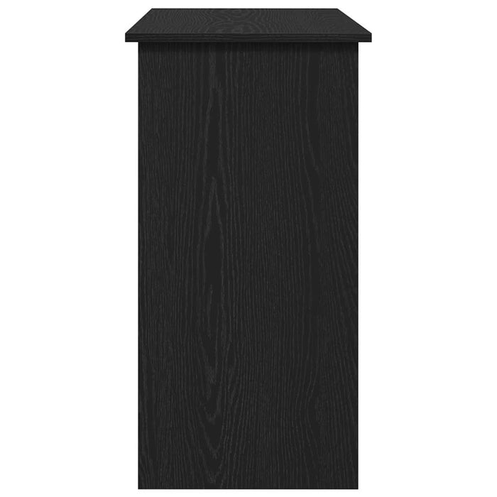 Birou Negru 80x40x75 cm Lemn Tehnic