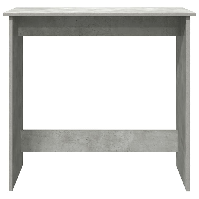 Birou Beton Gri 80x40x75 cm Lemn de inginerie