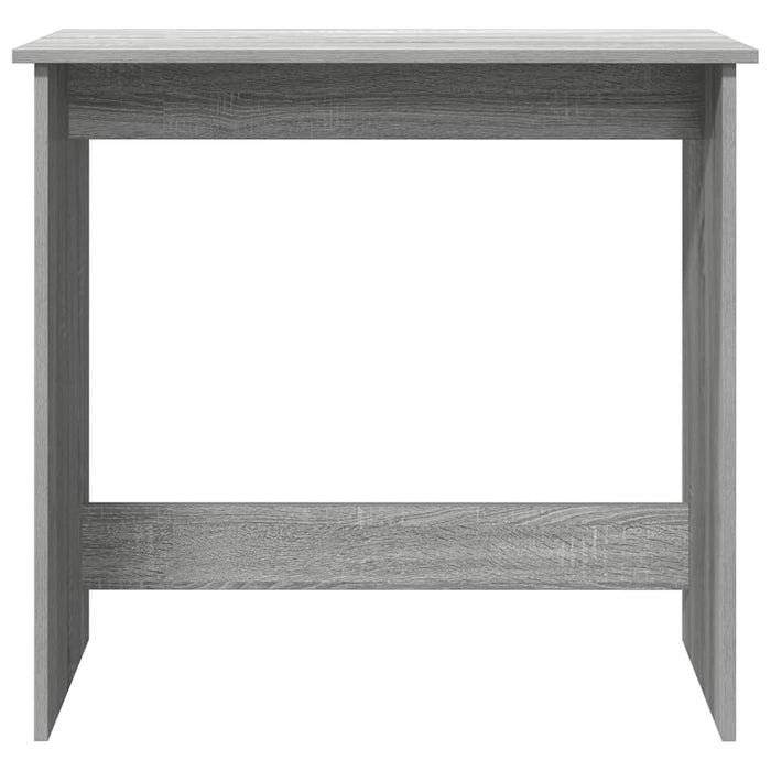 Desk Grey Sonoma 80x40x75 cm Engineered Wood