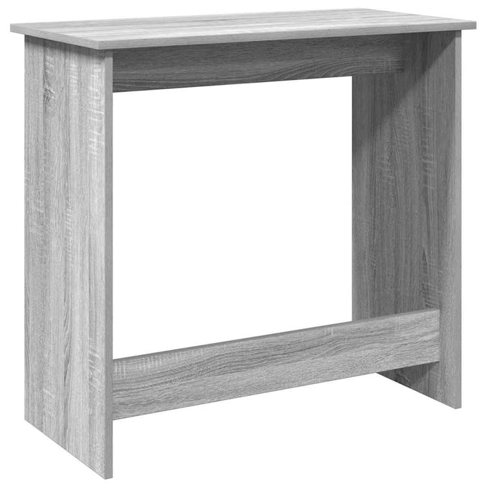 Desk Grey Sonoma 80x40x75 cm Engineered Wood