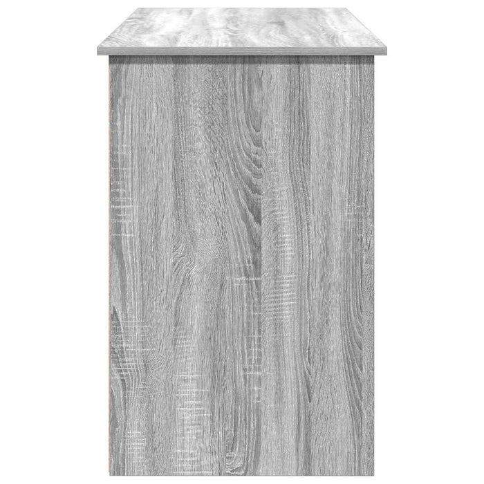 Desk Grey Sonoma 102x50x75 cm Engineered Wood