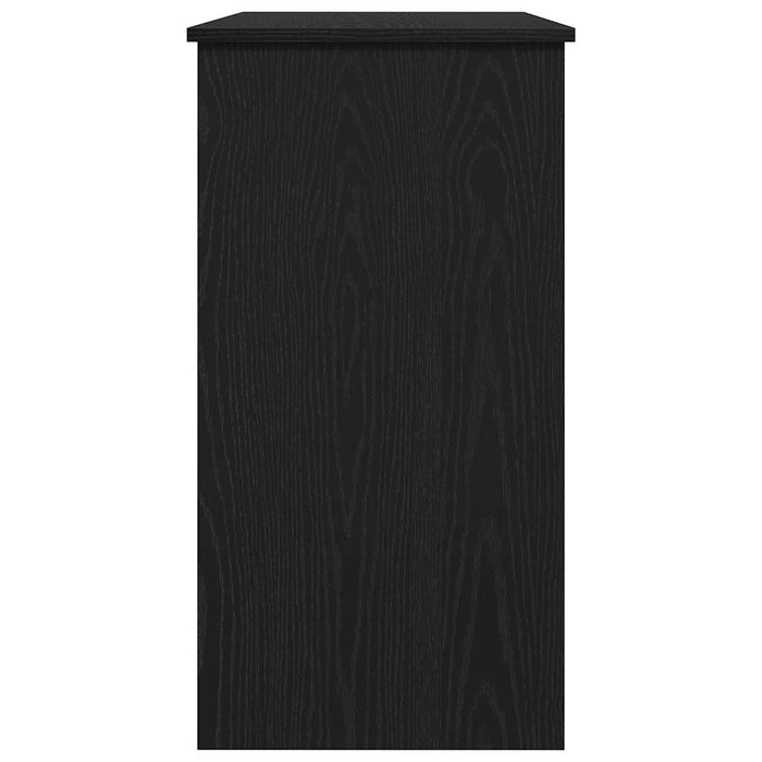 Birou Negru 80x40x75 cm Lemn Tehnic