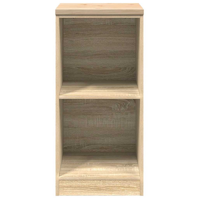 Garage Storage Cabinet Sonoma Oak 40x51x85 cm Solid Wood Pine