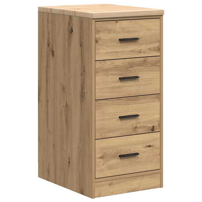 Garage Storage Cabinet Artisan Oak 40x51x85 cm Solid Wood Pine