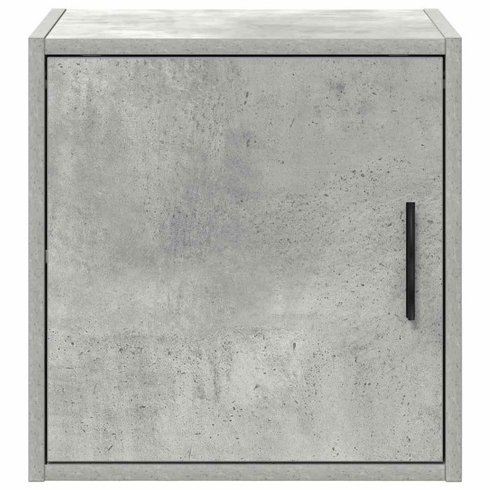 Garage Wall Cabinets 2 pcs Concrete Grey Engineered Wood